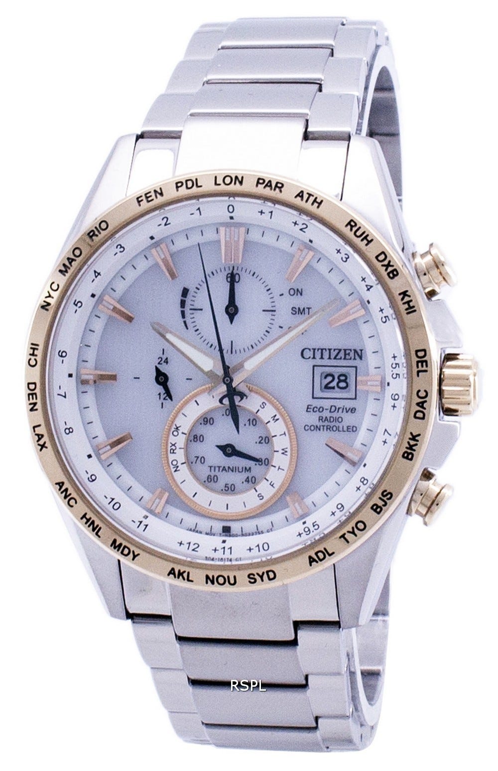 Citizen Eco-Drive Chronograph Power Reserve Radio Controlled