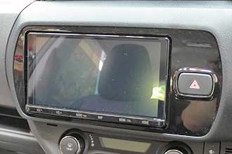 9インチナビ取付P3・取付と完成/ヴィッツ130系