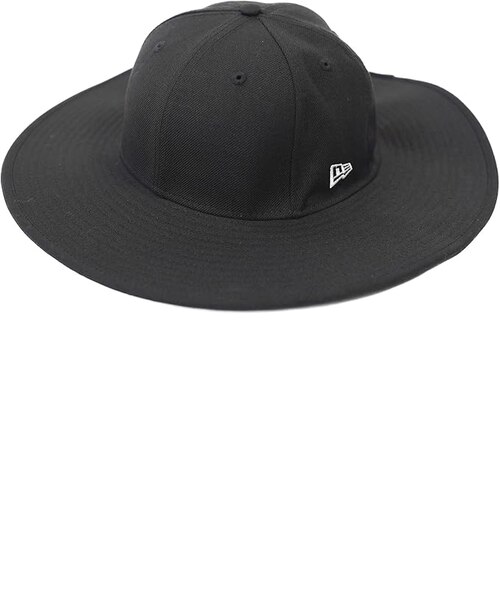 NEW ERA (ﾆｭｰｴﾗ) - FITTED LONG BRIM HAT (ﾌｨｯﾃﾄﾞ ﾛﾝｸﾞ ﾌﾞﾘﾑ ﾊｯﾄ ﾌﾞﾗｯｸ