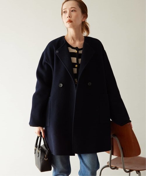 ウールナイロンリバーミドルコート｜ジャーナルスタンダード