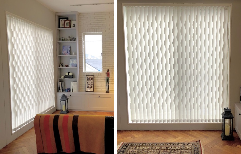 デュアルシェイプ』バーチカルブラインド。「スタイルC」の魅力と操作仕様