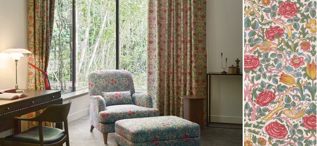モリスデザインスタジオ『ローズ（ROSE）』｜川島織物セルコン