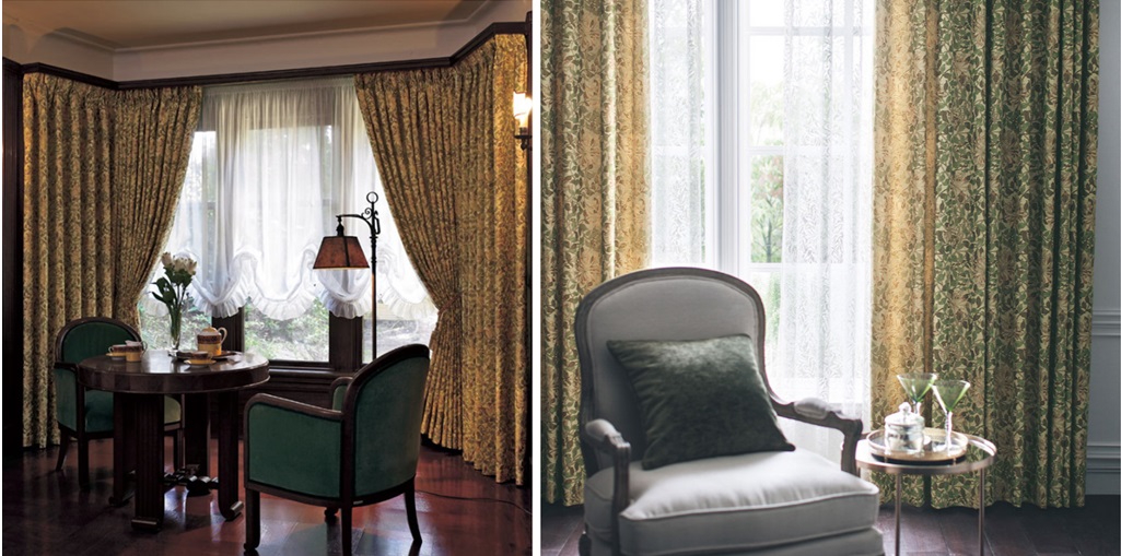 モリスデザインスタジオ『ハニーサックル』｜川島織物セルコン