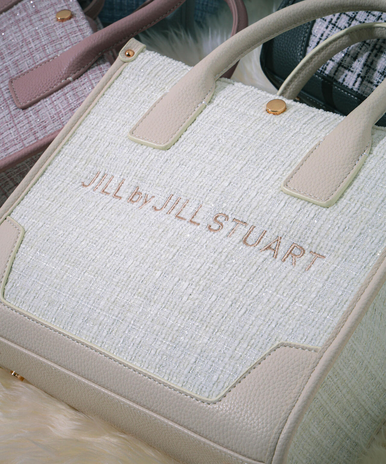 WEB限定カラーあり＞ツイードショルダートート | JILL by JILL STUART