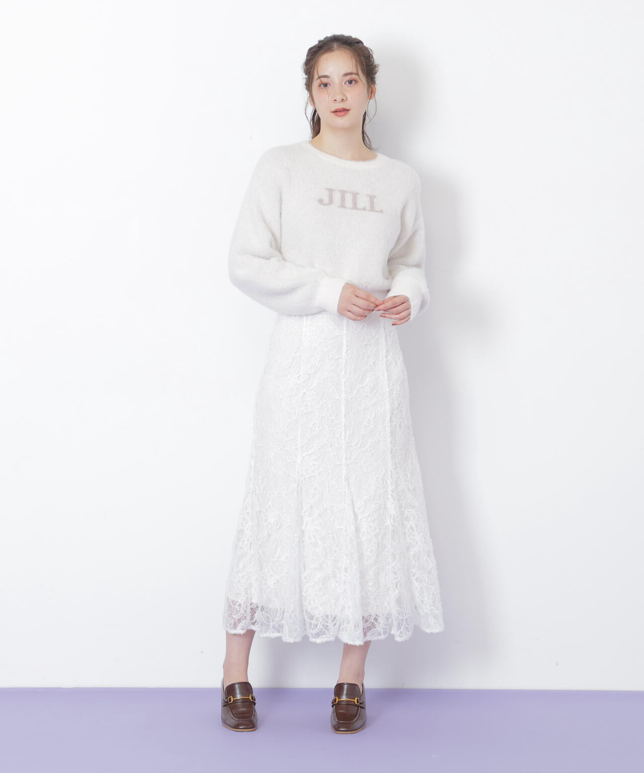 モール刺繍レースマーメイドスカート | JILL by JILL STUART（ジル