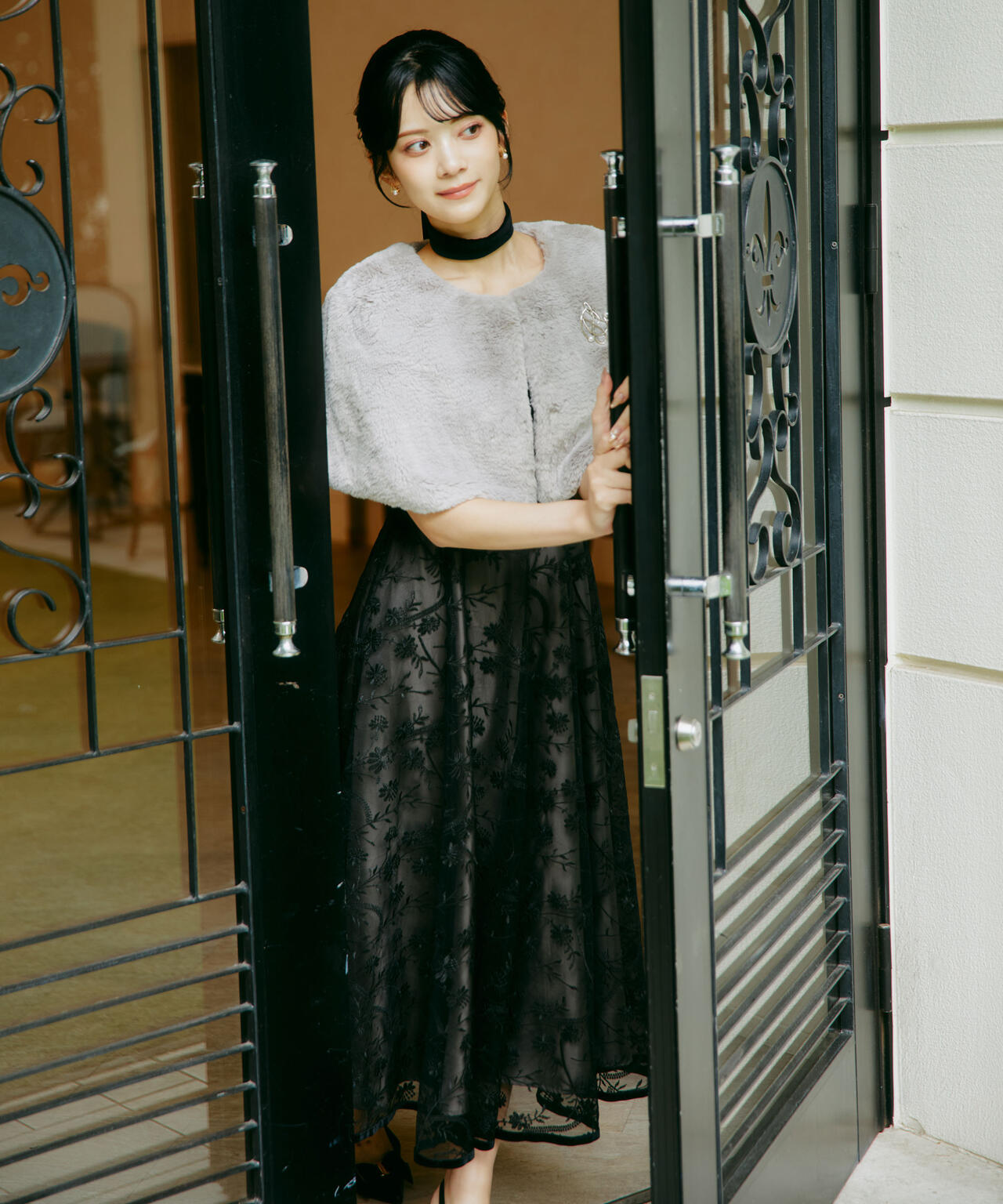 mikuさんコラボ＞エンブロイダリーレースドレス | JILL by JILL