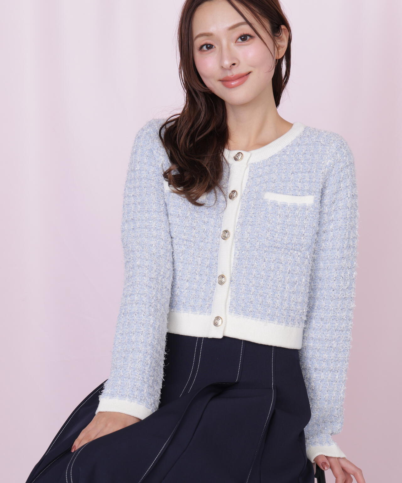 ミックスツイードニットジャケット | JILL by JILL STUART（ジル バイ