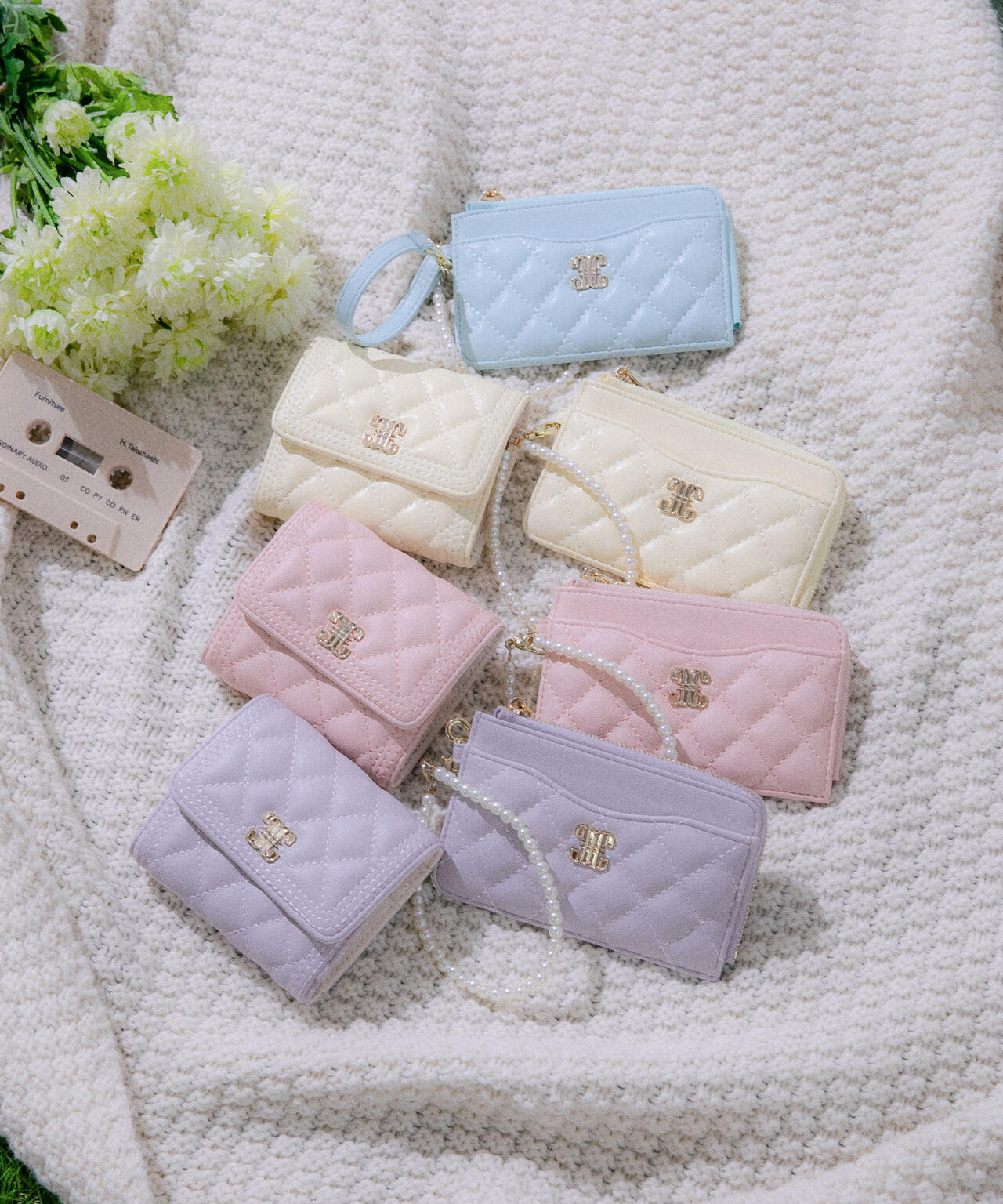 リンクJクラシカルキルトミニウォレット | JILL by JILL STUART（ジル