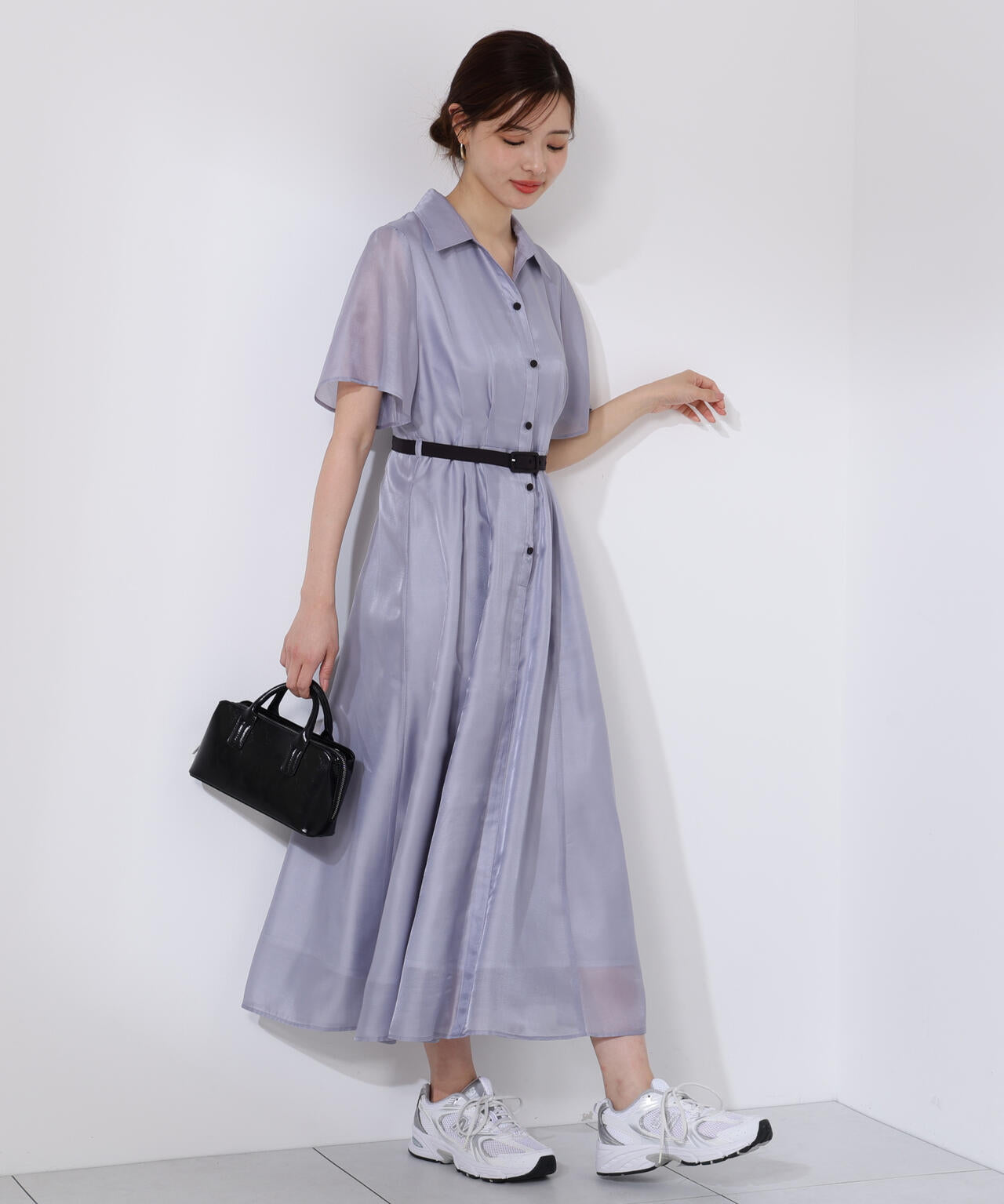 配色シャツワンピース | PROPORTION BODY DRESSING（プロポーション