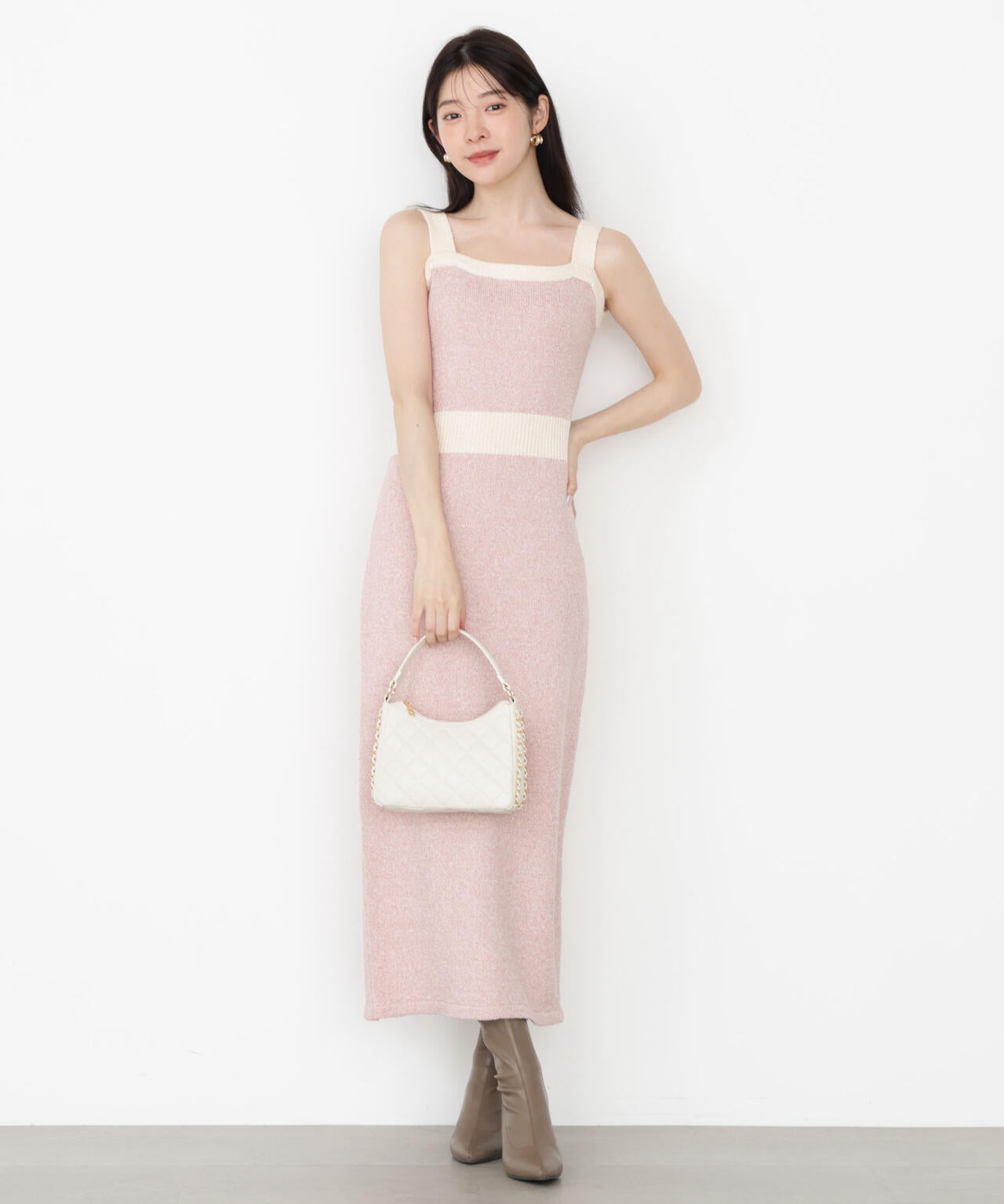 ニットワンピースセットアップ【official site・一部店舗限定