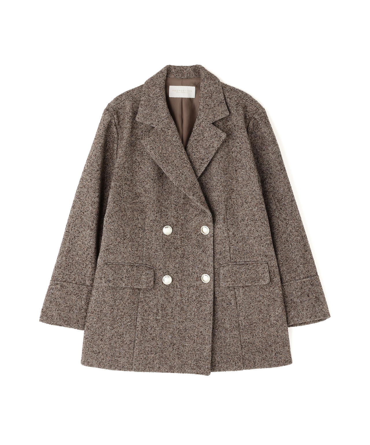 青島心さん着用】ツイードジャケット | PROPORTION BODY DRESSING