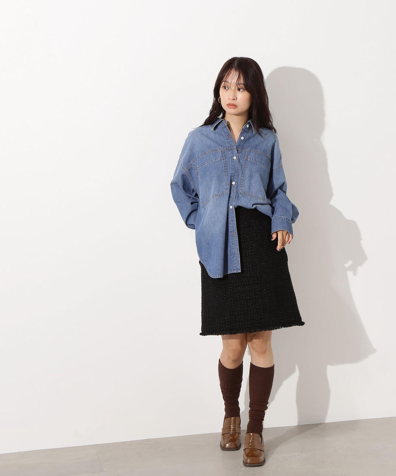 ツイード SETUP スカート | N. Natural Beauty Basic*（エヌ