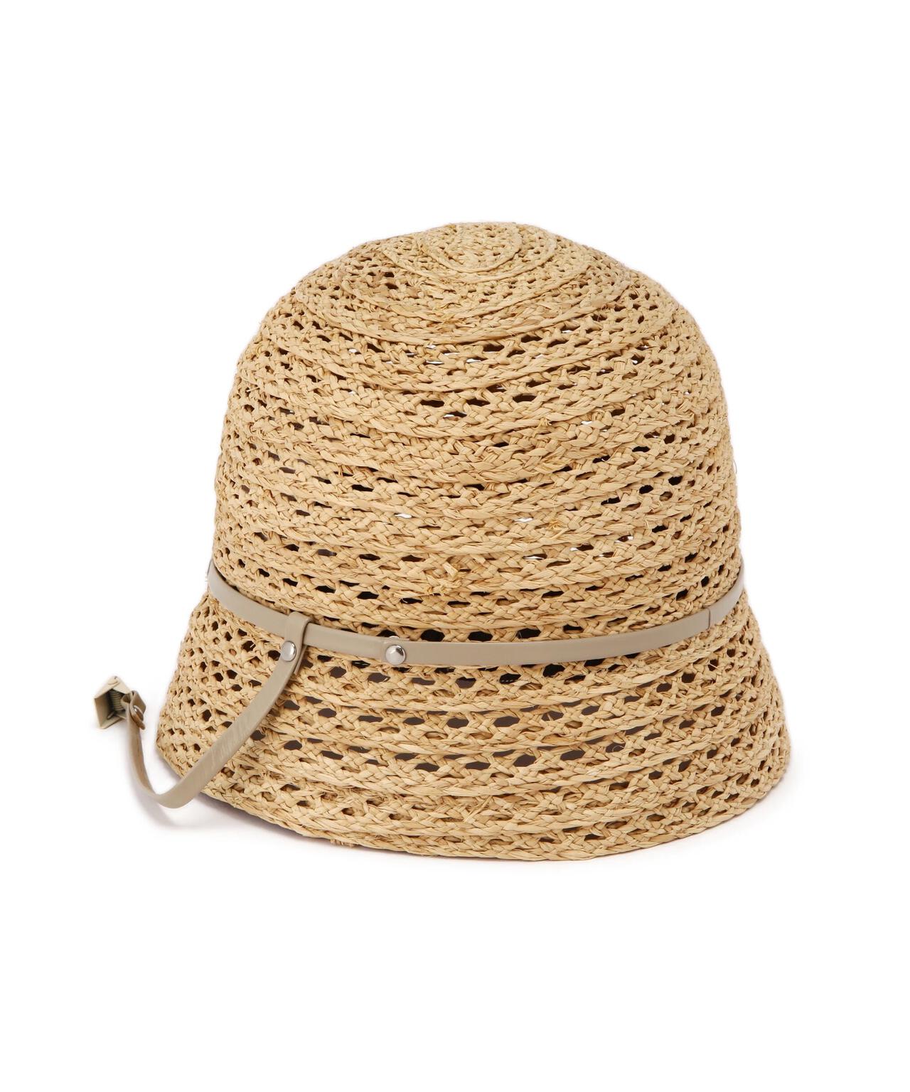 KIJIMA TAKAYUKI / RAFFIA BRAID CROCHET HAT | THE LIBRARY（ザ