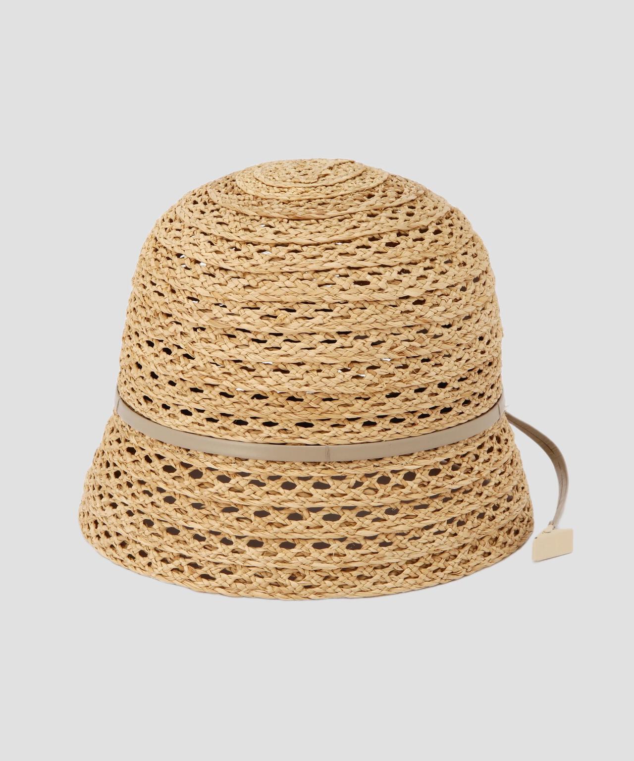 KIJIMA TAKAYUKI / RAFFIA BRAID CROCHET HAT | THE LIBRARY（ザ