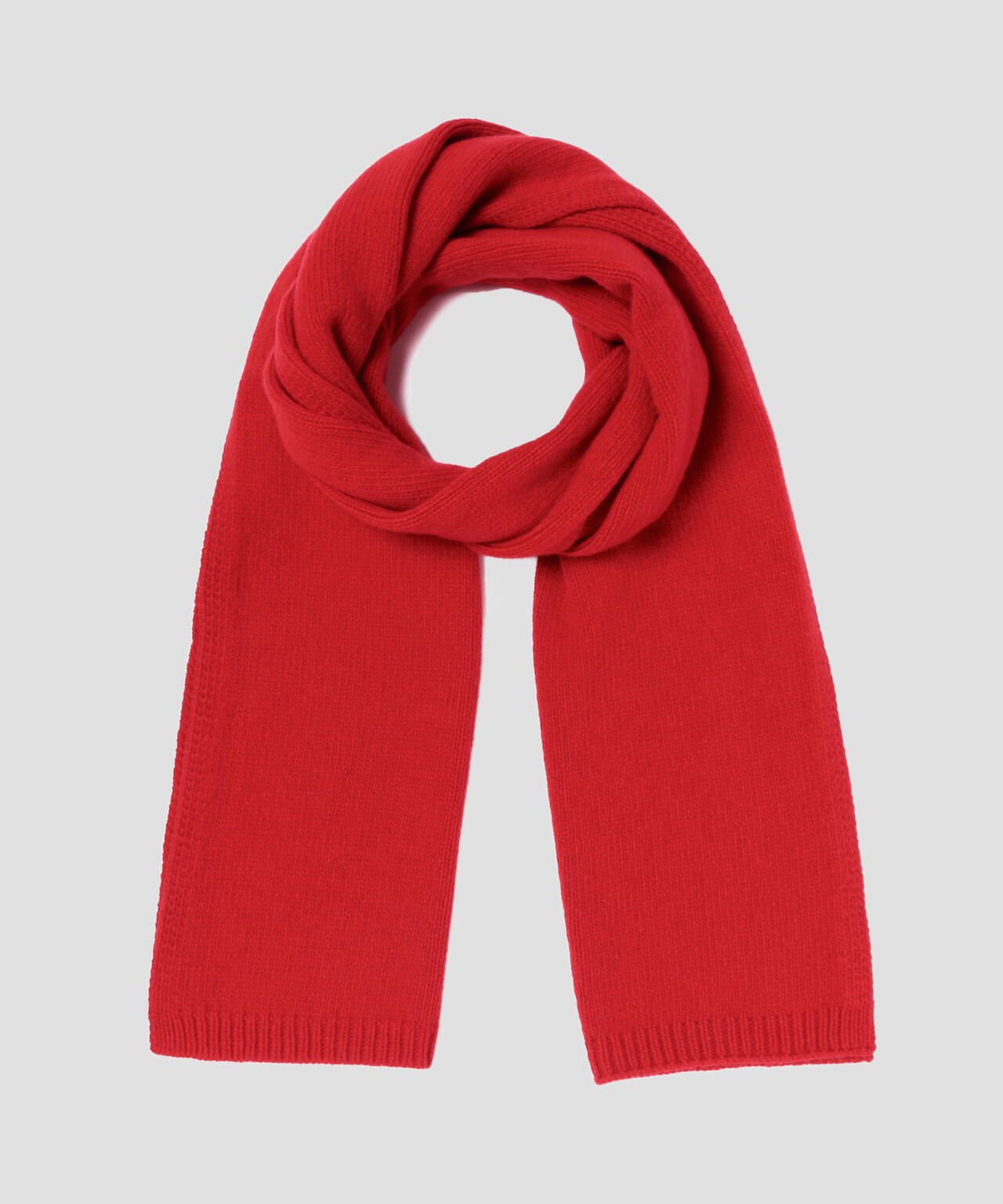 STUDIO NICHOLSON / ENGLISH LAMBSWOOL 5GG KNITTED LONG SCARF | THE