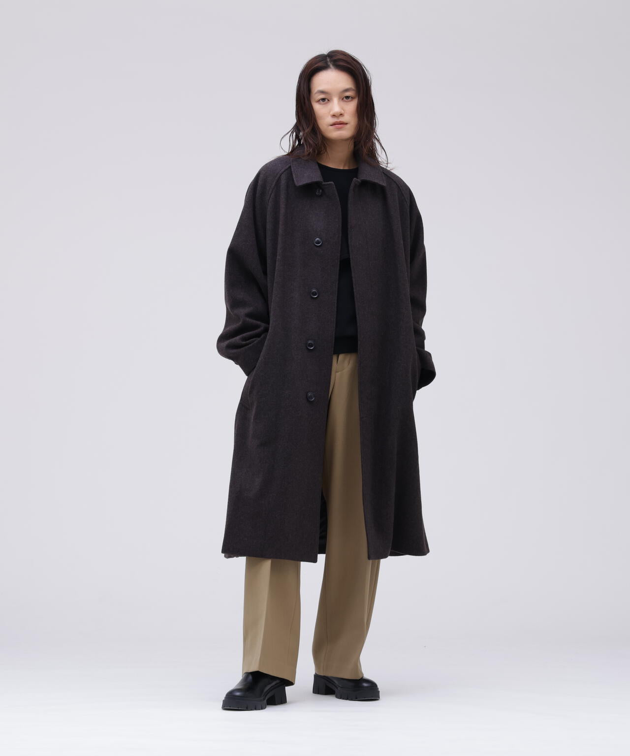 YLEVE / WOOL TWILL TROUSERS | YLÈVE（イレーヴ） ｜【公式】通販mix
