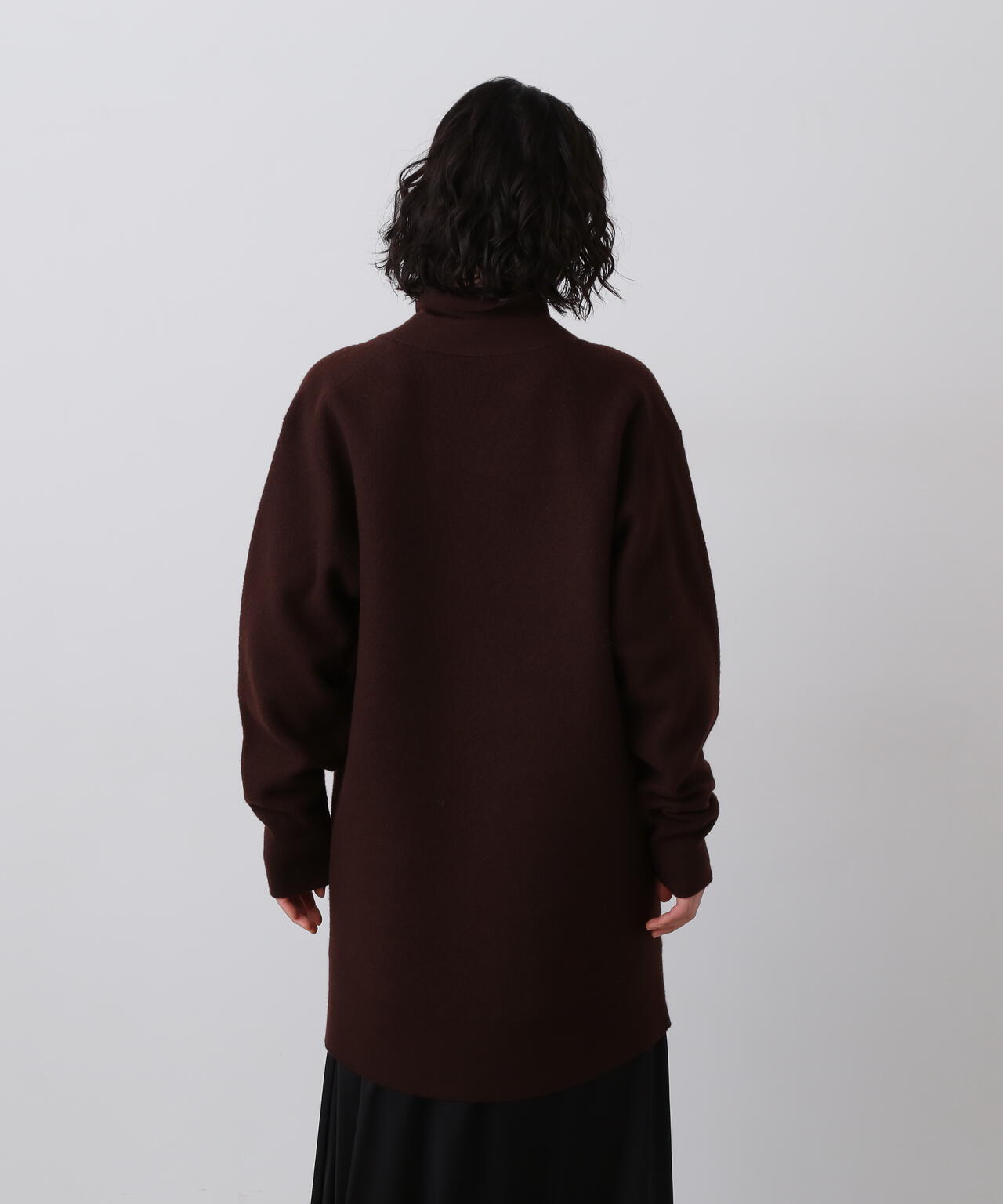 YLEVE / ULTARAFINE MERINO WOOL MILLED KNIT CARDIGAN | YLÈVE