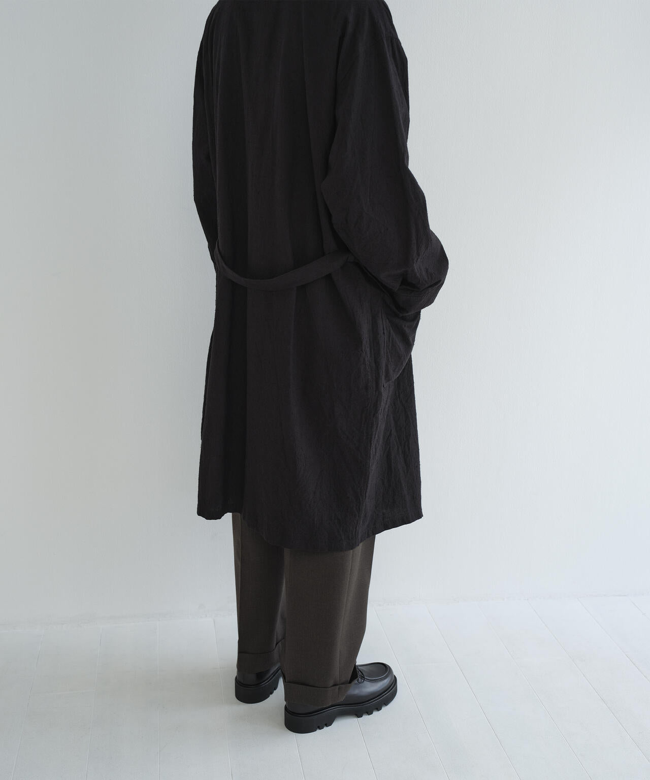 別注] blurhms / SILK COTTN NEP PLAID COAT | THE LIBRARY（ザ ライブ