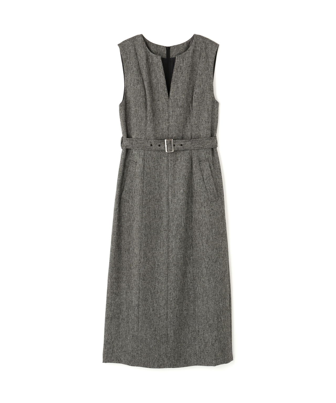 キーネックベルテッドジャンスカ | NATURAL BEAUTY BASIC（ナチュラル