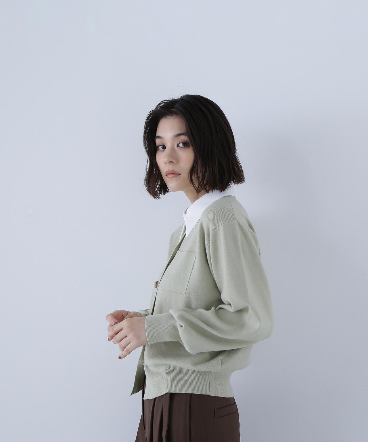 Oggi掲載】2wayカラーニットジャケット | NATURAL BEAUTY BASIC