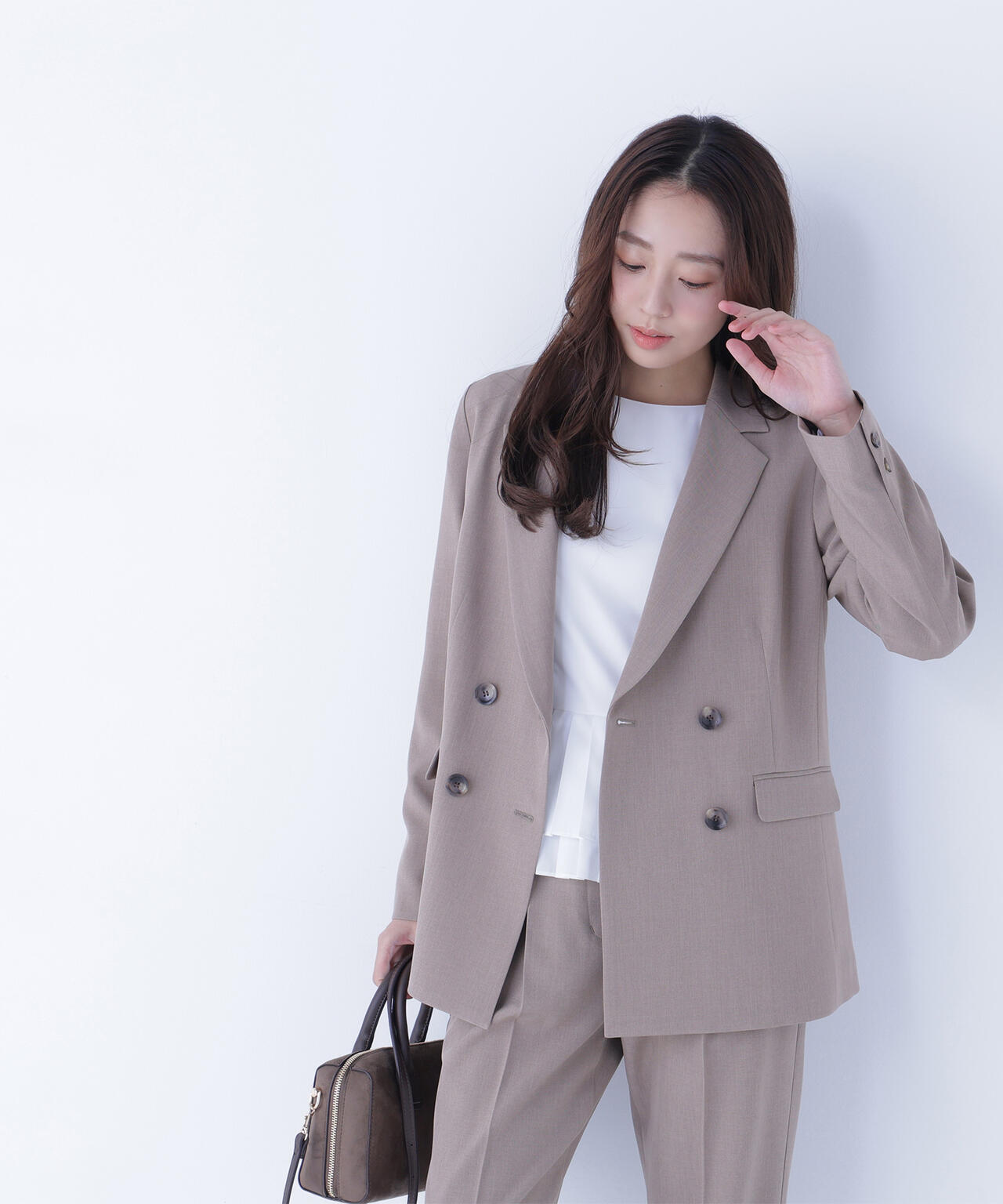 クラッシー SETUP ダブルブレストジャケット | NATURAL BEAUTY BASIC