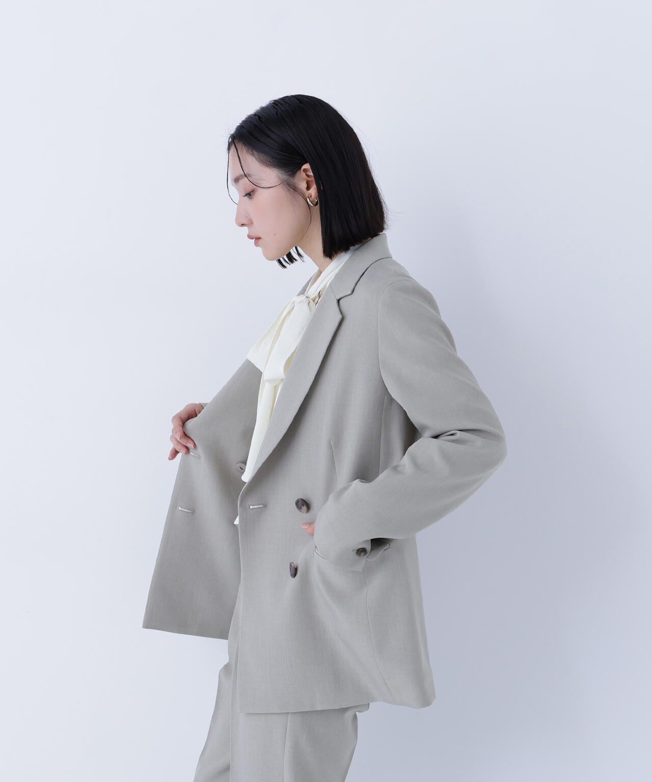 クラッシー SETUP ダブルブレストジャケット | NATURAL BEAUTY BASIC