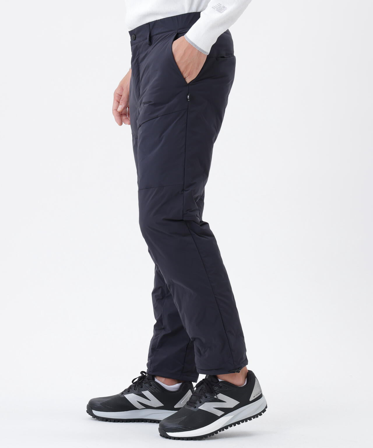 撥水 ストレッチ 中綿 テーパード ロングパンツ (MENS) | new balance