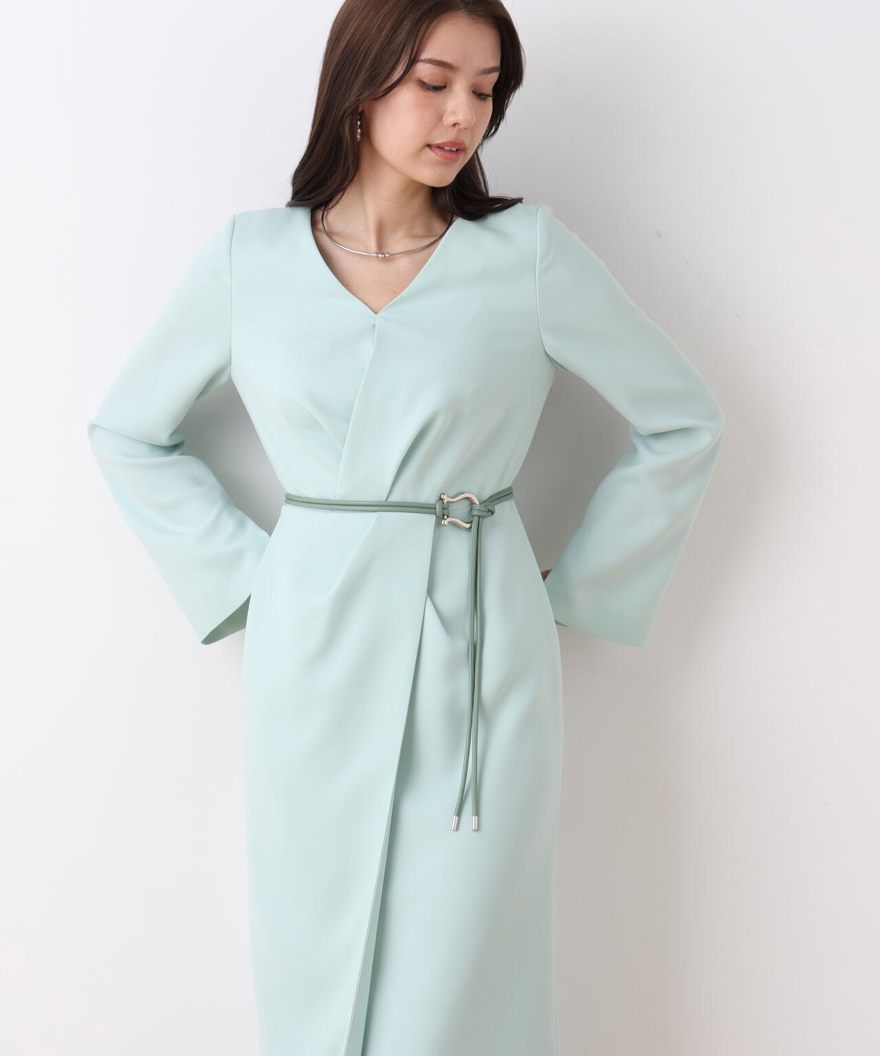 タッククロスウエストワンピース | PINKY&DIANNE（ピンキー&ダイアン