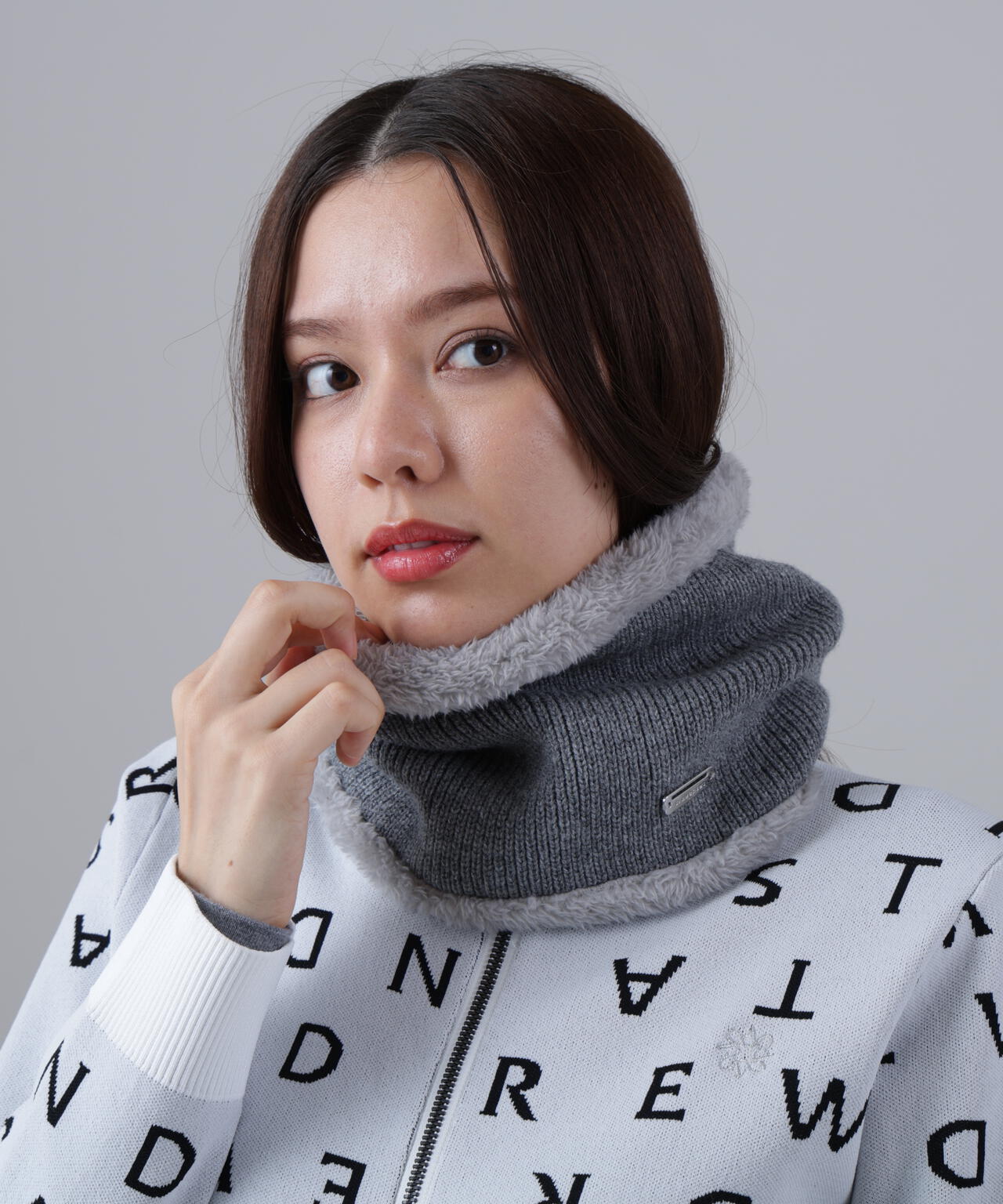 ニットネックウォーマー (UNISEX) | St ANDREWS（セントアンドリュース