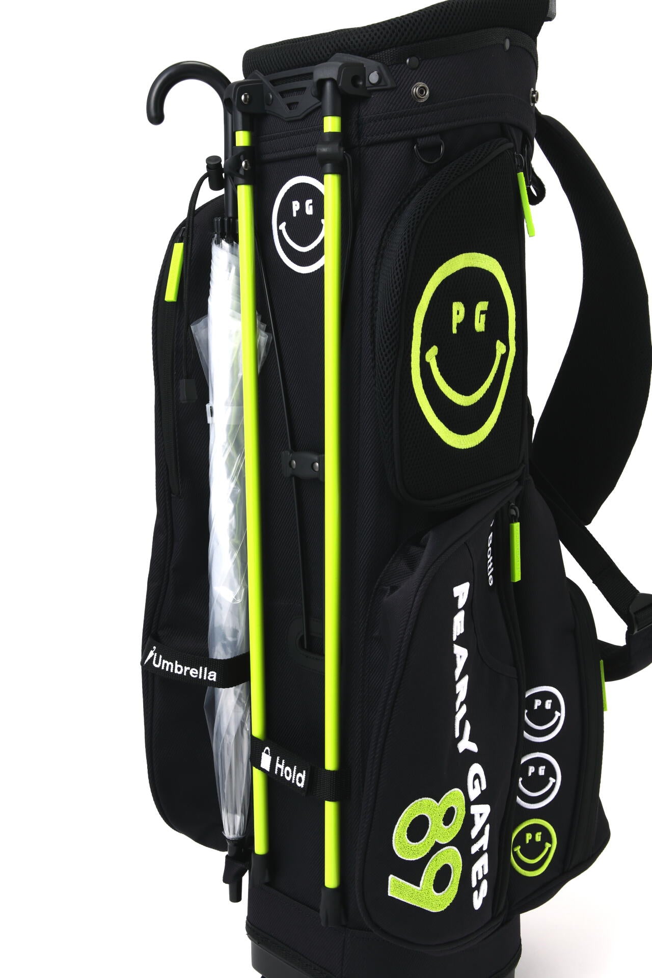 PG SMILE軽量スタンド式 キャディバッグ (46インチ対応)(9型) (UNISEX