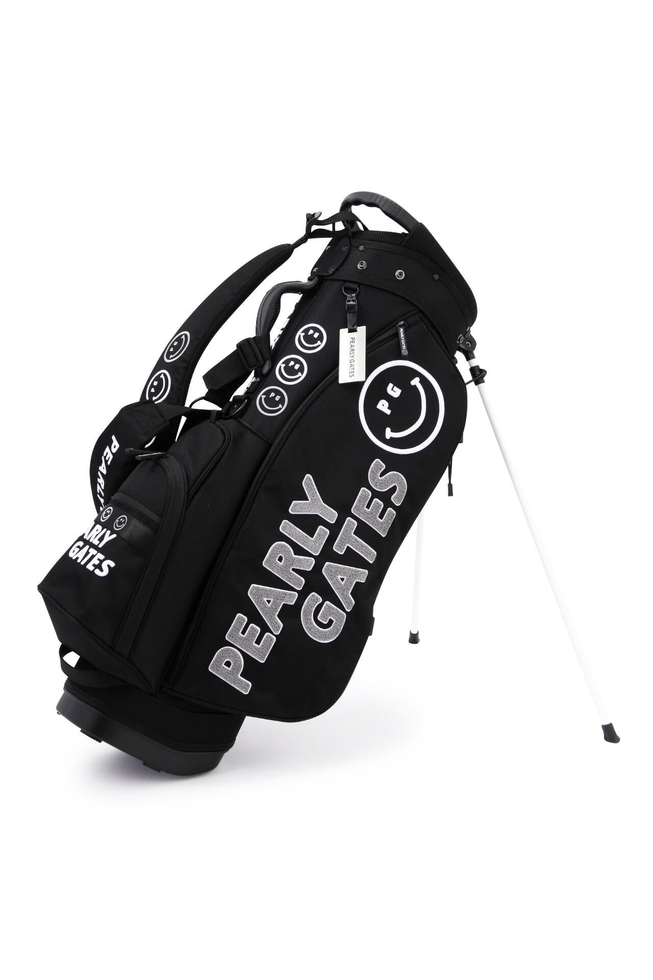 公式オンライン&一部店舗限定】BLACK PG SMILE軽量スタンド式キャディ