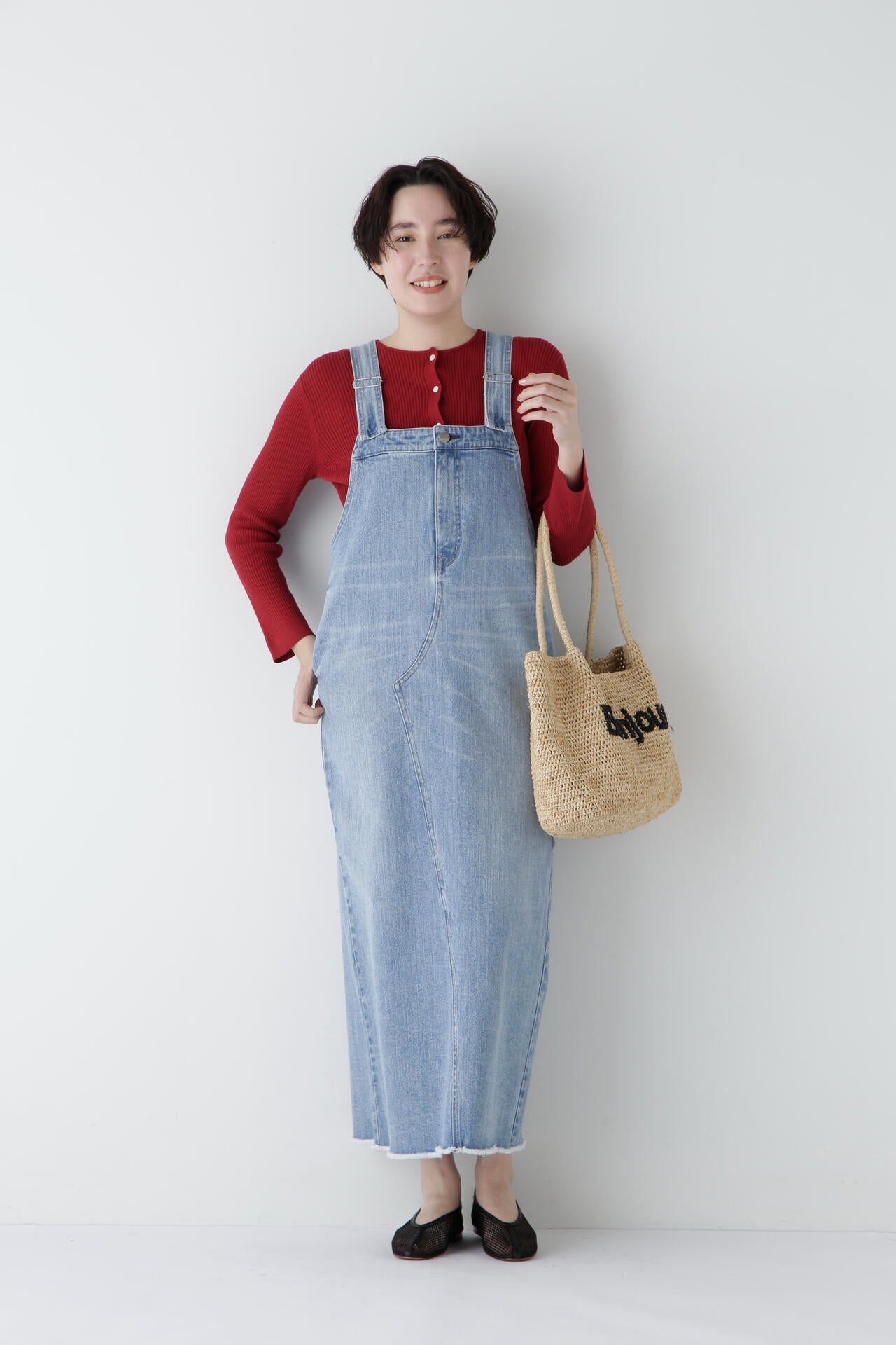 Healthy DENIMコラボ】アイラインサロペット | human woman