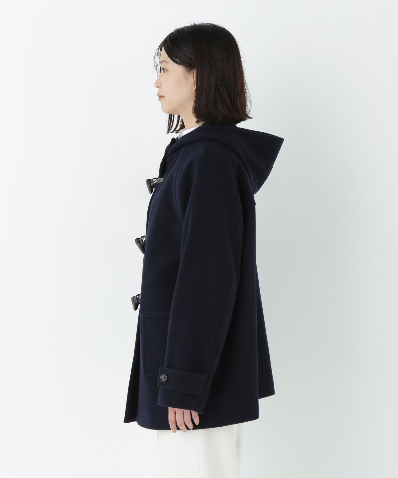 モッサミドルダッフルコート | human woman（ヒューマンウーマン