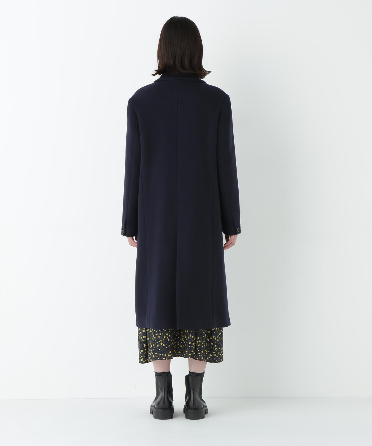 ウールモッサダブルチェスターコート | human woman（ヒューマン