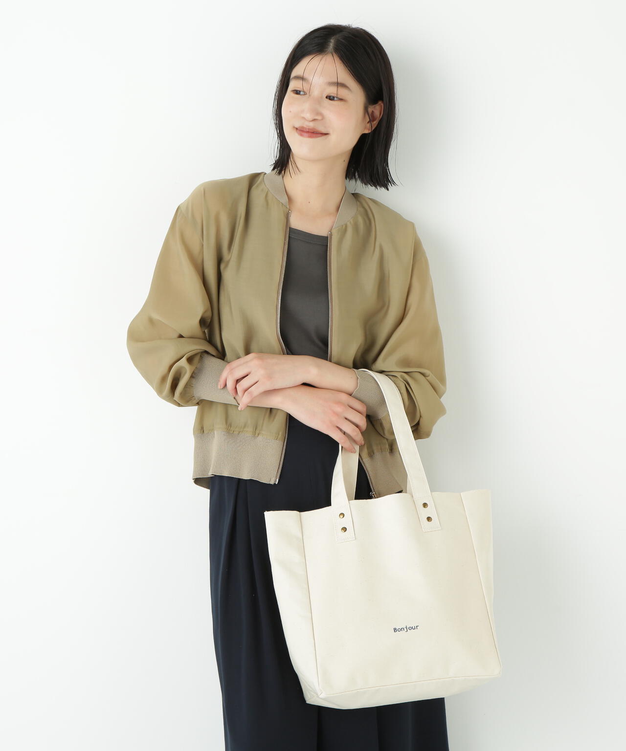 倉敷帆布コラボ＞11号帆布トートバッグ | human woman（ヒューマン