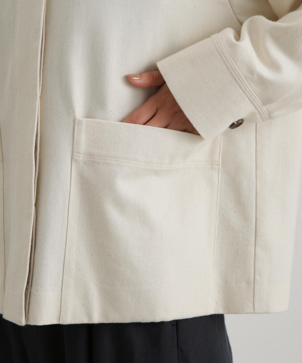 コットンウールショートブルゾン | wagona（ワゴナ） ｜【公式】通販