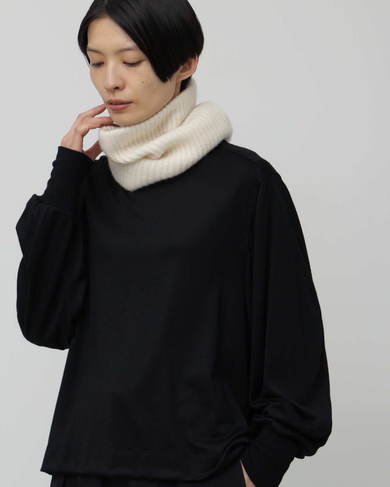 OLU NATURAL BASIC カシミヤスヌード | wagona（ワゴナ