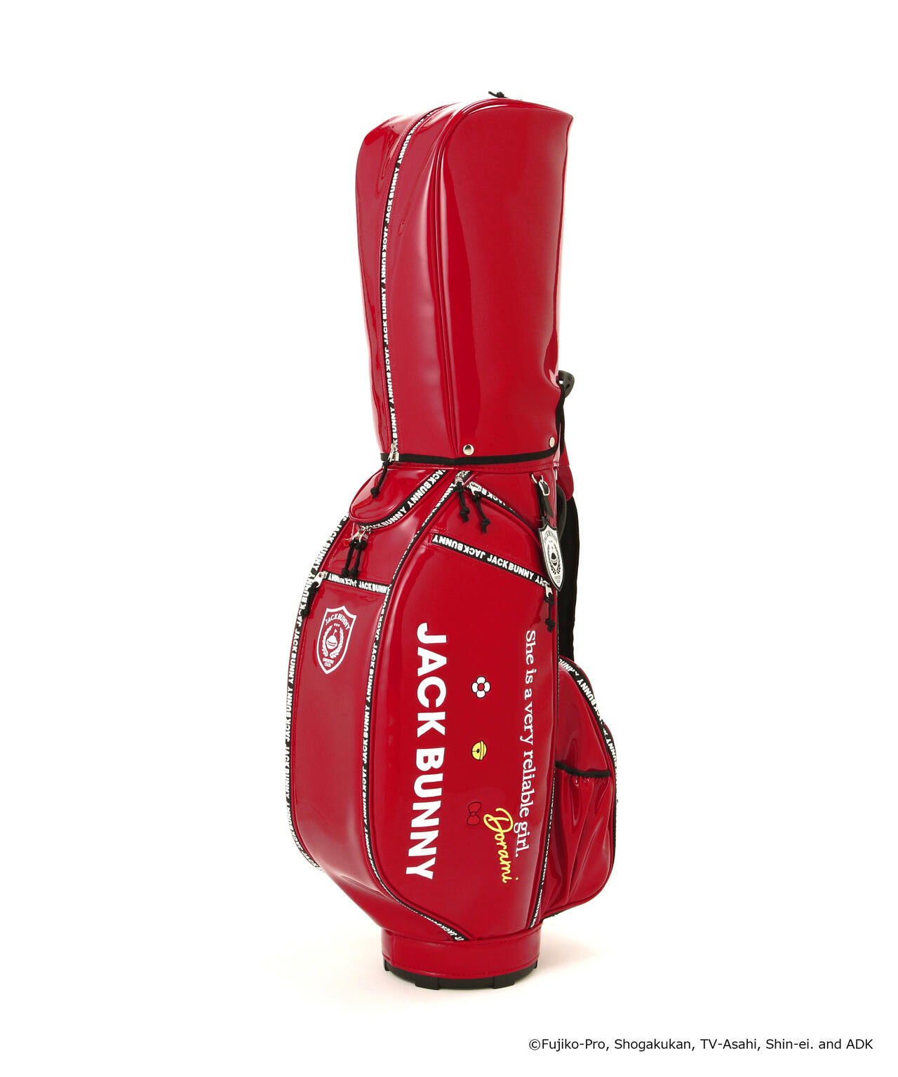 ドラえもん】自立型エナメルキャディバッグ (46インチ対応) (UNISEX