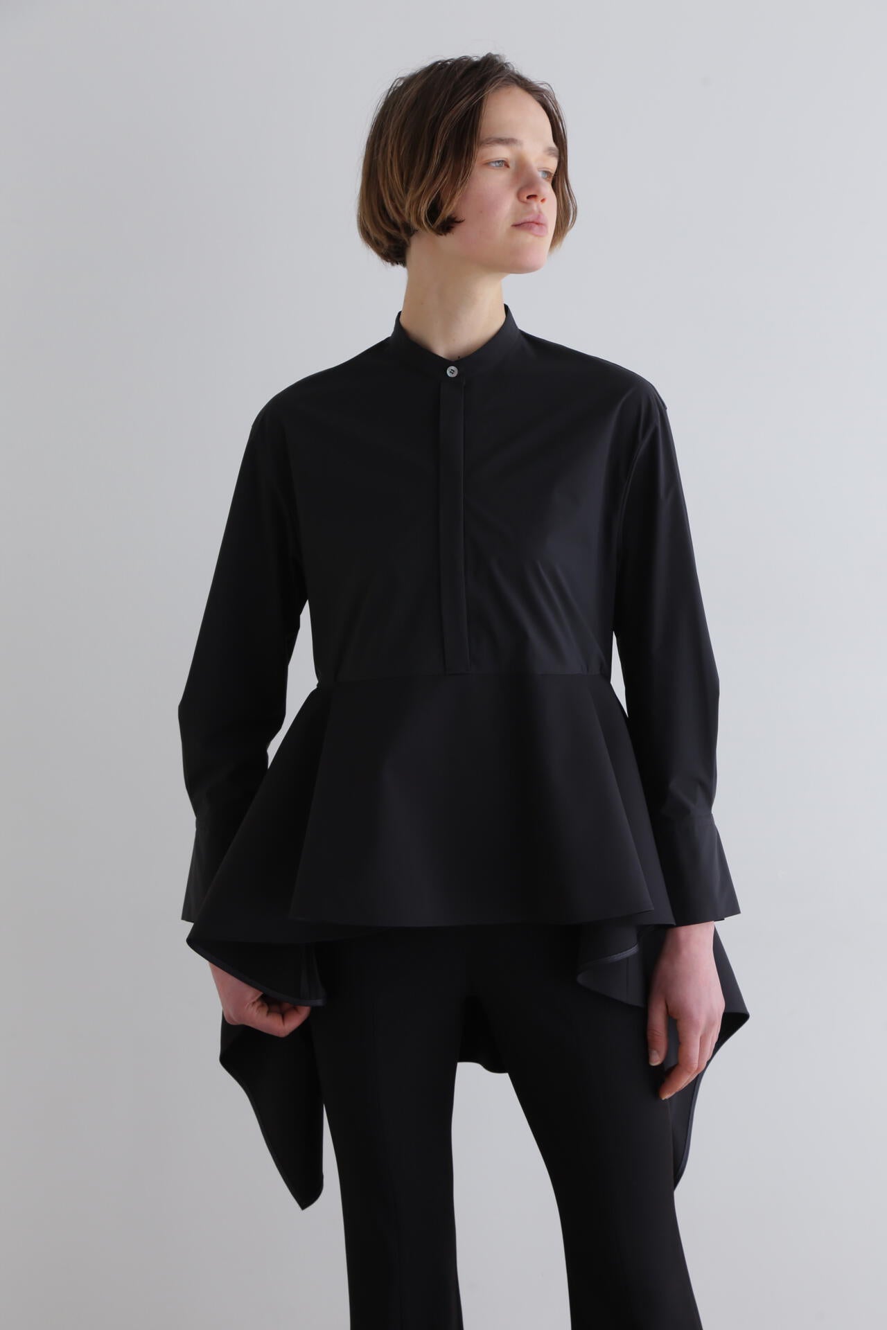 SOLOTEXブロードペプラムシャツ | LE PHIL（ル フィル） ｜【公式