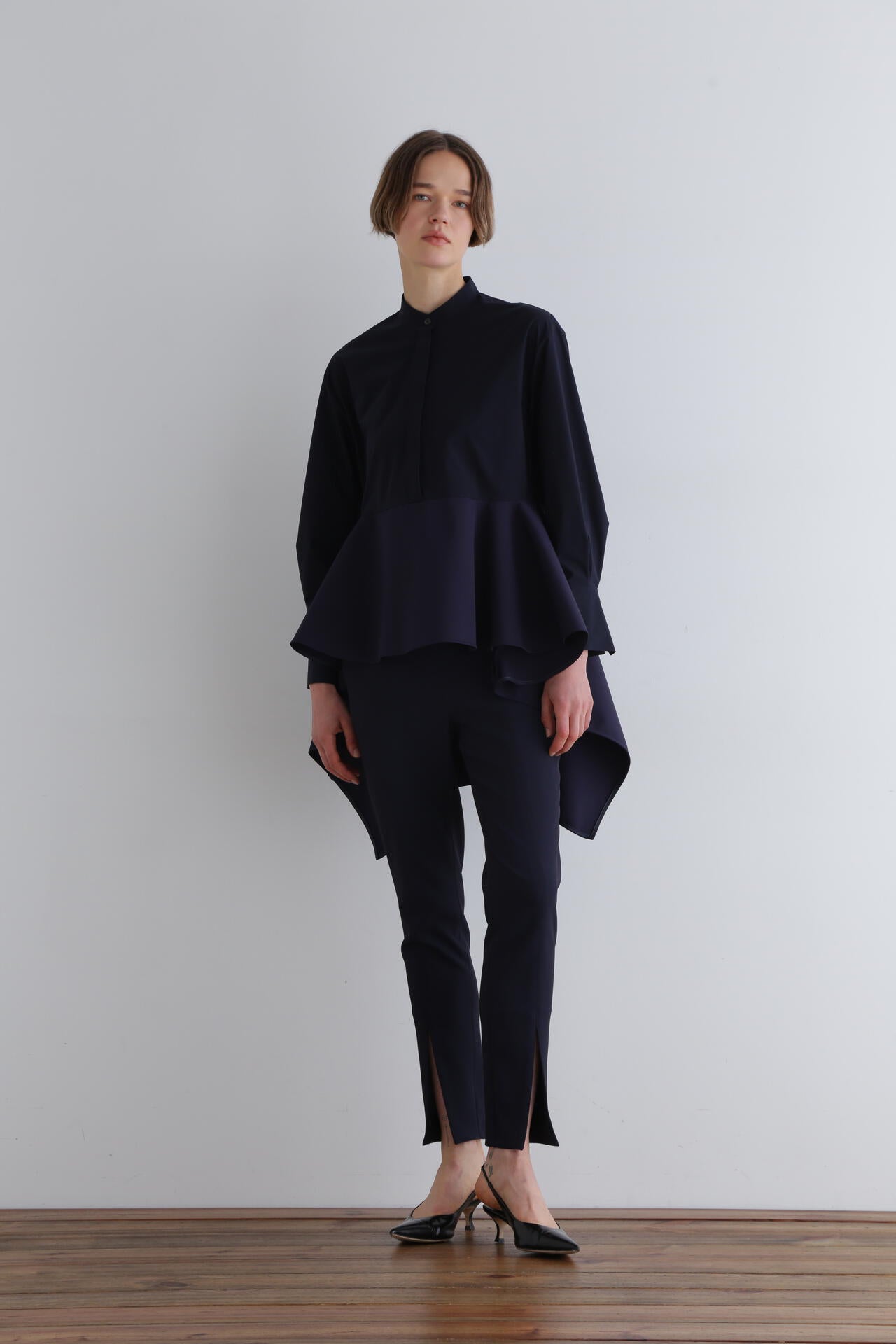 SOLOTEXブロードペプラムシャツ | LE PHIL（ル フィル） ｜【公式