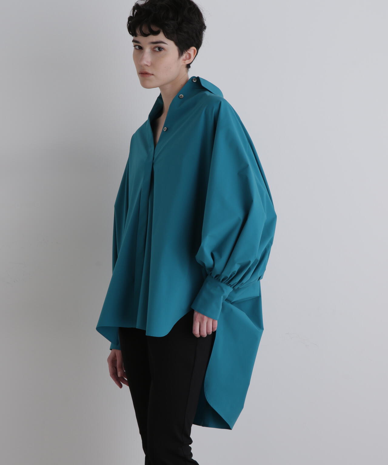 SOLOTEXブロードバックギャザーブラウス | LE PHIL（ル フィル