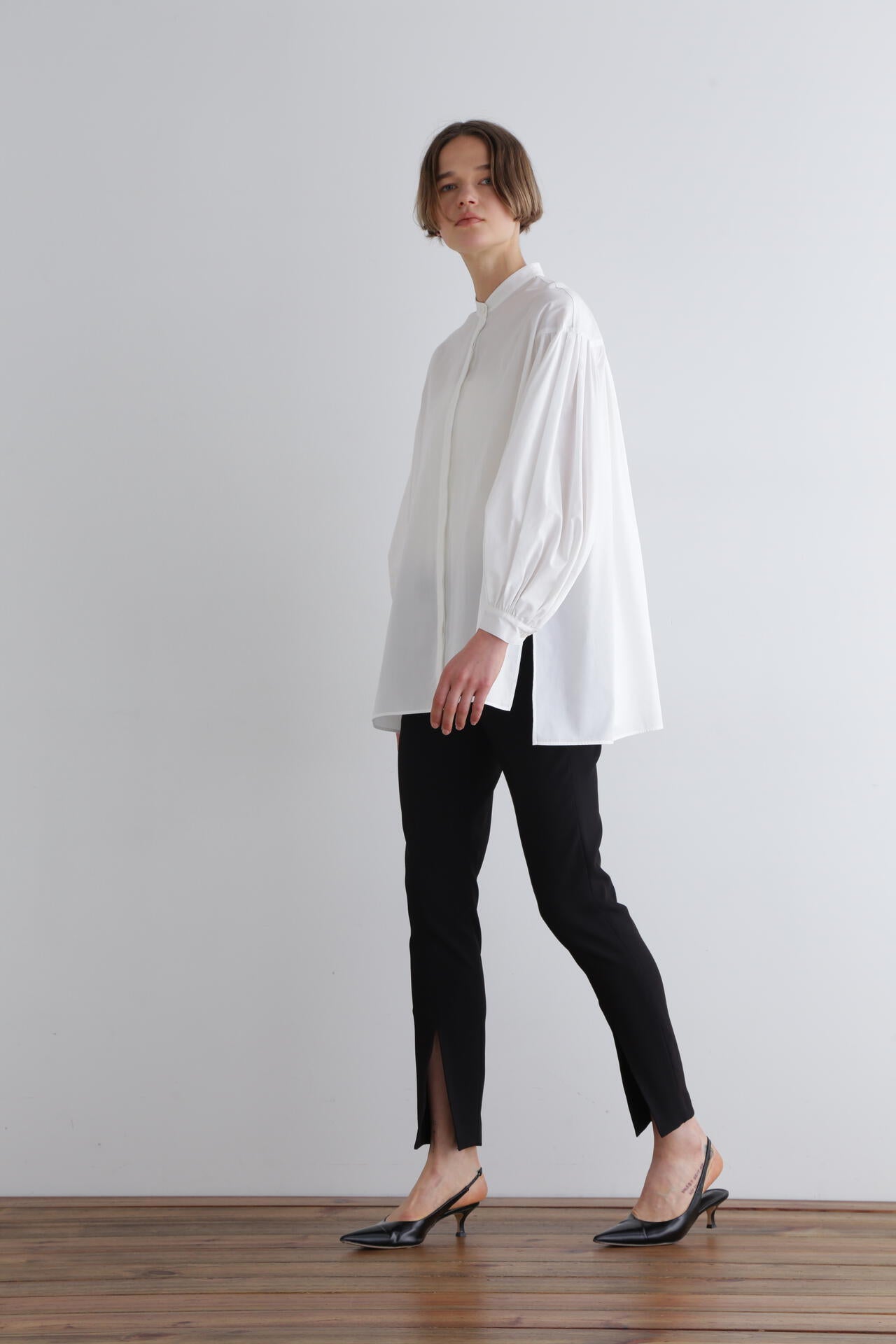 タイプライターギャザーブラウス | LE PHIL（ル フィル） ｜【公式