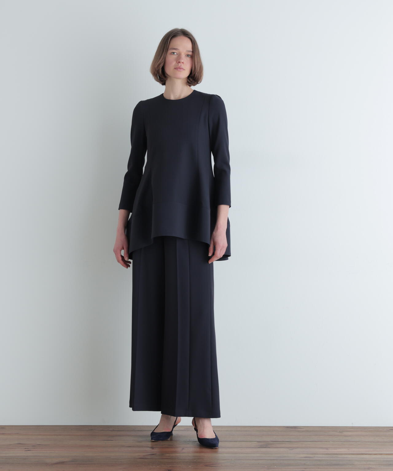 2WAYツイルフレアブラウス | LE PHIL（ル フィル） ｜【公式】通販mix