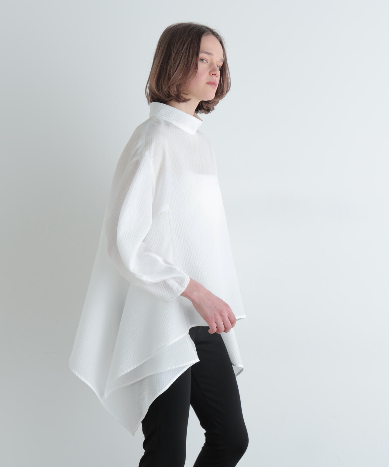 スクエアジャカードブラウス | LE PHIL（ル フィル） ｜【公式】通販