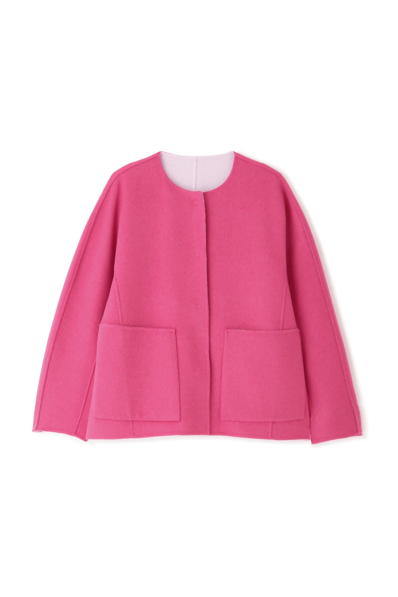 カシミヤ混 2TONE リバージャケット | ADORE（アドーア） ｜【公式