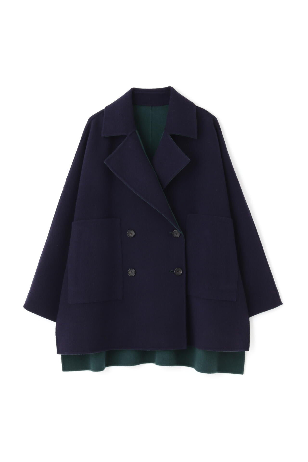 カシミヤ混2TONEリバーコート | ADORE（アドーア） ｜【公式