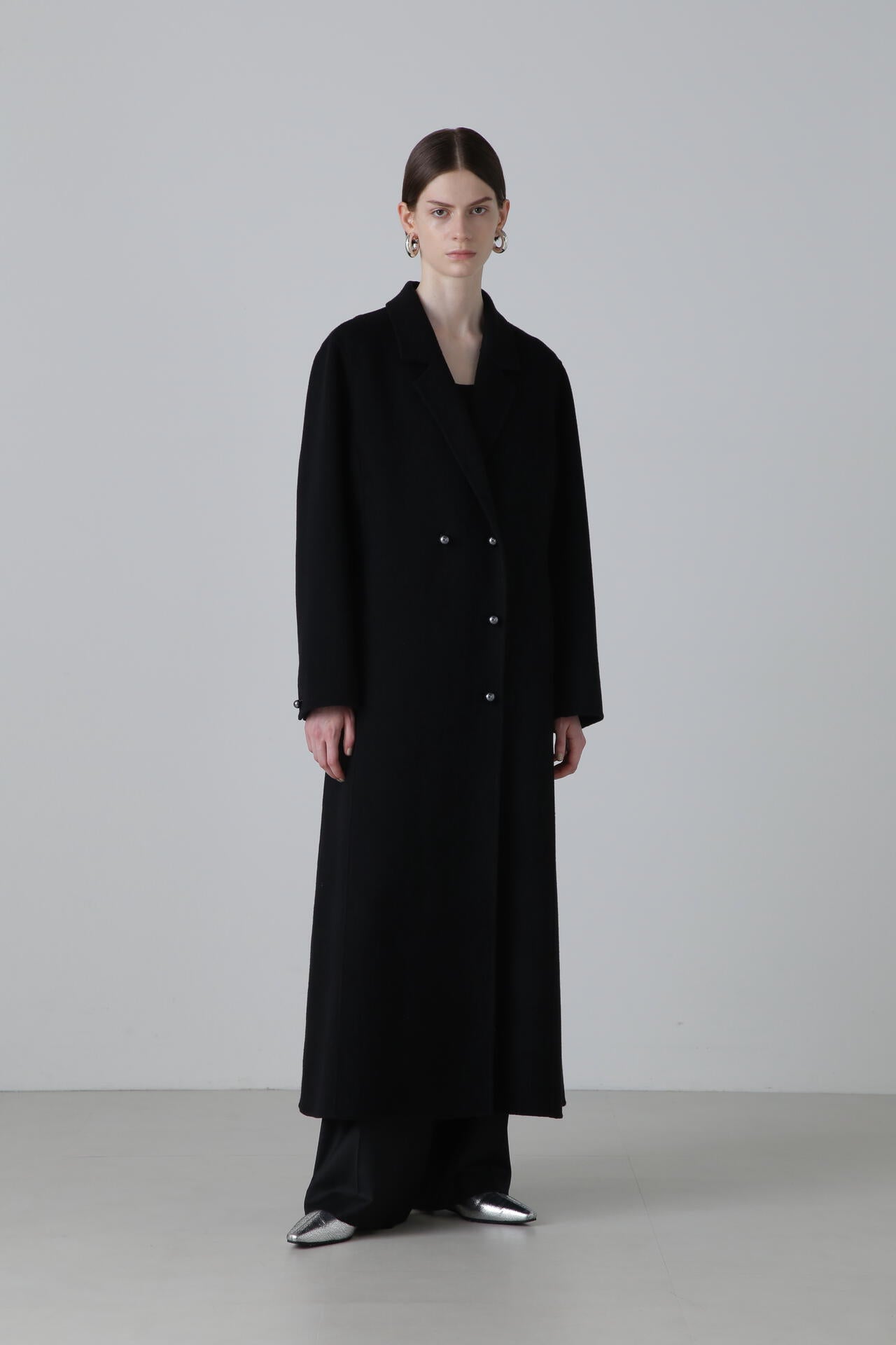 ソリッドウールリバーロングコート | ADORE（アドーア） ｜【公式