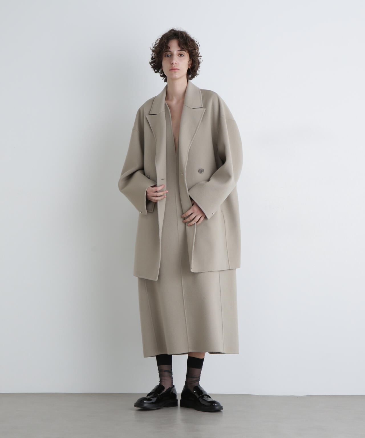 UNiPH＞ソリッドウールリバーワンピース | ADORE（アドーア） ｜【公式