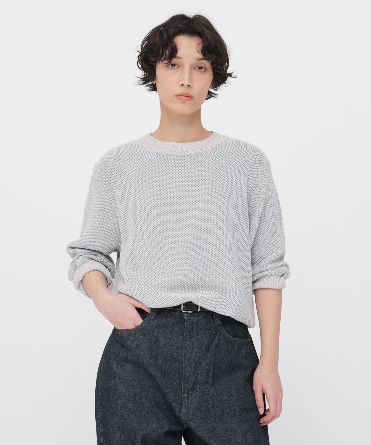 COTTON LINEN RAMIE PIQUE KNITWEAR | MARGARET HOWELL（マーガレット