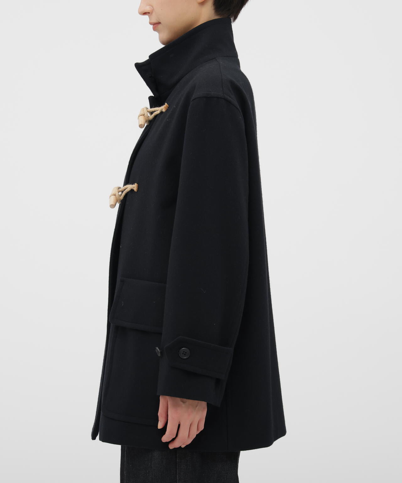 LIGHT FLANNEL WOOL COAT | MARGARET HOWELL（マーガレット・ハウエル